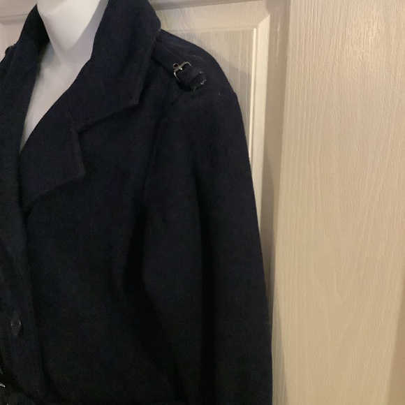 Peacoat - Old Navy brand peacoat, Navy color, size large - Picture 4 of 14